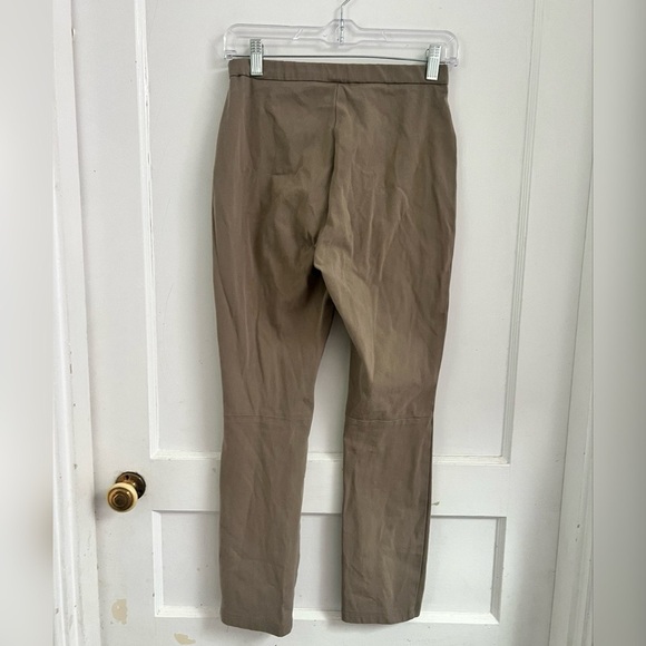 ARITZIA BABATON Tan Bi-Stretch Classic Slim Leg Pants  Size S $138 - Picture 3 of 3